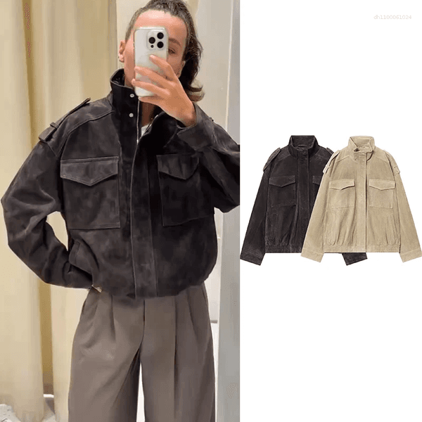 Women's Jackets Autumn 2025 Fashion Loose Elegant Street Warm Coats & Chic Youth Travel Outerwear