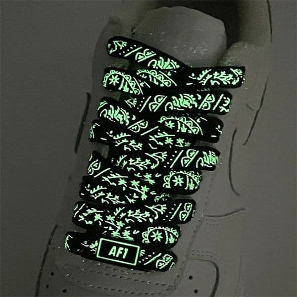 Luminous Shoelaces Night Glow Flat Shoe Laces For Sneaker Prom party Shoelace Shoes Accessories Men and Women Shoestring 250219