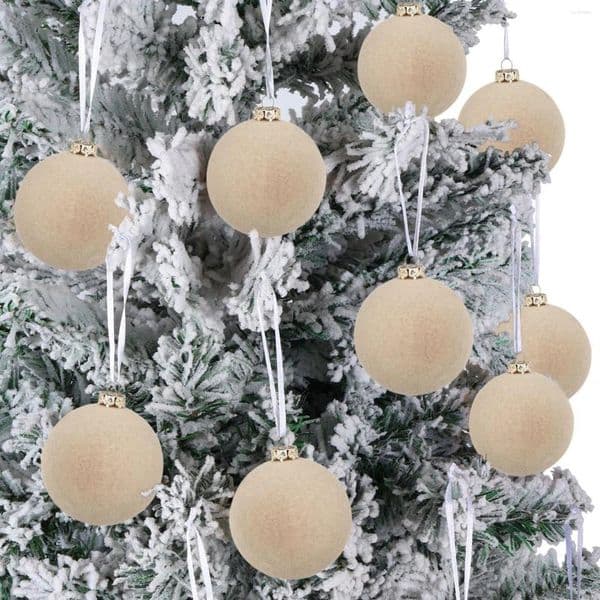 Party Decoration 12pcs Christmas Flocking Powder Snow Flock Velvet Flocked Fibers Ornament For DIY Ball Tree
