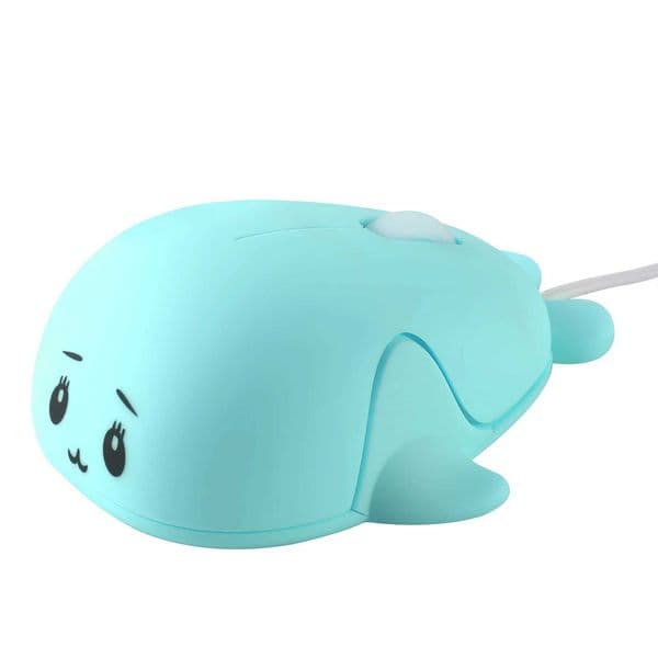 New Arrival Wired Mouse Dolphin Cute Appearance Lightweight Portable Office Use Computer Parts PC Laptop Universal USB Interface Girl Like T250102