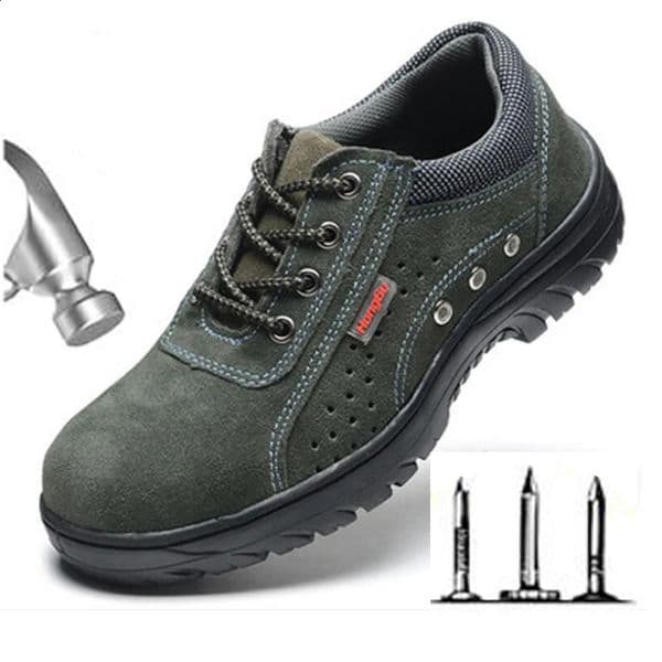Work Sneakers Safety Shoes Men Steel Toe PunctureProof Boots Indestructible Industrial H690 241225z