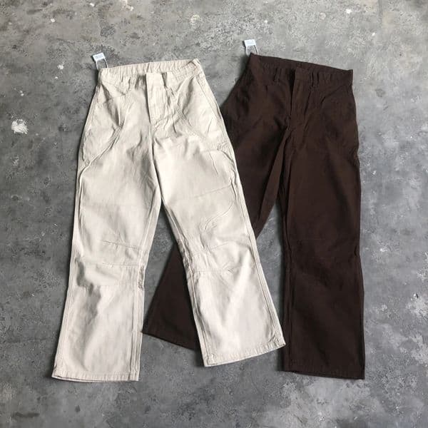 Fashion Best Quality Streetwear Vintage Cargo Pants Zipper Loose Casual Clothing Solid Color Trousers For Men Woman