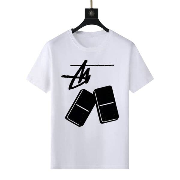 black t shirt Luxury Designer T Shirt for Men's T-Shirts Women - Fashion Tees Apparel Tops Round Neck Short Sleeves - Casual Streetwear Clothing