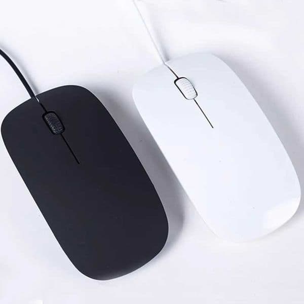 New Arrival USB Wired Optical Mouse for MAC Desktop Computer Notebook Matte Cute Mouse 1000DPI Office specific Mouse T250102