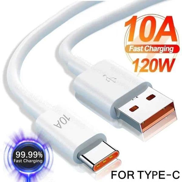 120W 10A USB Type C Data Cable er Fast Charing Line for Mate 60 Honor Quick Charge Type-C Data CordXJ250103