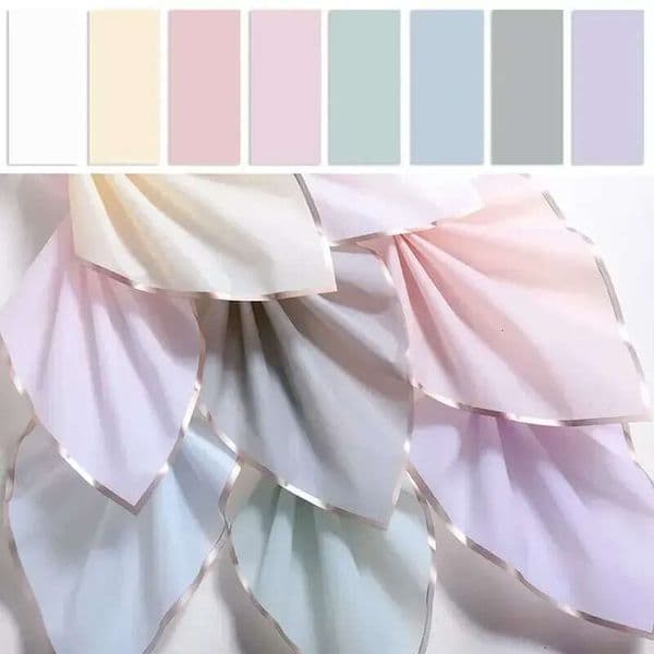 Wer Wrapped Christmas Gift Wrap Wedding Valentine Day Bronzing Wrapping Paper 20Pcspack Waterproof C0817x