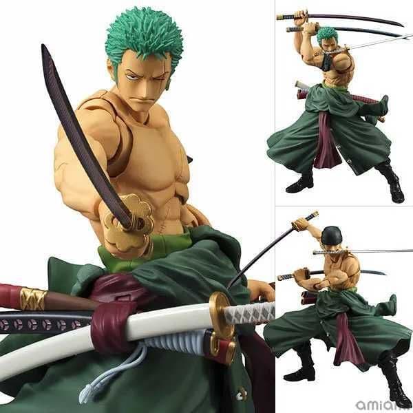 2026 New Anime One Piece 18Cm BJD Roronoa Zoro Joints Moveable PVC Action Figure Collection Model Toysxj Toys