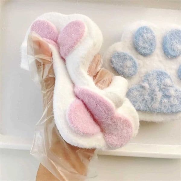 Handmade Taba Big Toy For Stress ReliefRelatively Softy Cat Paws Silicone Squeeze ToyChristmas Holiday Gifts FamilyFriend