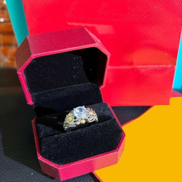 Ring Designer Ring Luxury Rings Jewelry Solid colour letter diamonds gemstones design Rings Gifts Jewelry Temperament Versatile Styles Gift Box