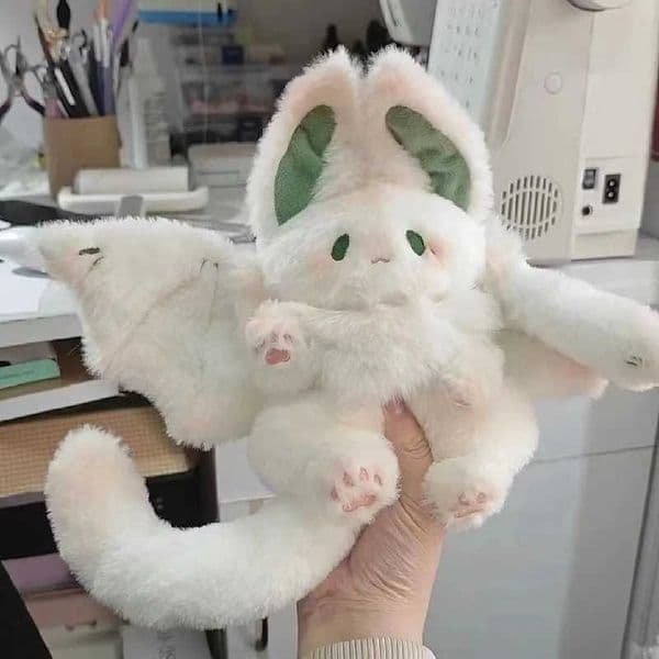 Bat plush toy manta Kaii animal creative plush filling pillow soft childrens toy girl gift W250107