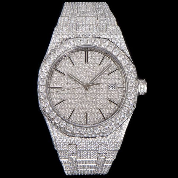 Diamond Watch Automatic Mechanical Movement Designer Watches Mens 41mm Sapphire Waterproof Stainless Steel 904L Wristband Fashion Wristwatch
