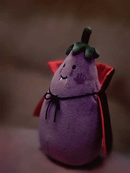 New Christmas Gift New Christmas jellys Cat Eggplant Doll Cute Cloak Vegetable Series Toys For Women Halloween Festival Gift