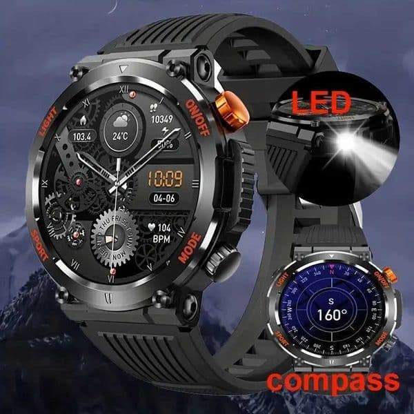 2023 New Mens Smart Watch 360 * 360 HD Touch Sn Sports Waterproof Smartwatch Health Monitoring etooth Call Smart WatchesXJ250108