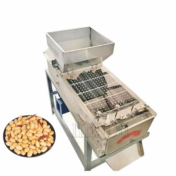 Commerical High Efficiency Peanut Skin Peeling Machine Dry Type Raw Roasted Groundnut Red Skin Removing Machinery