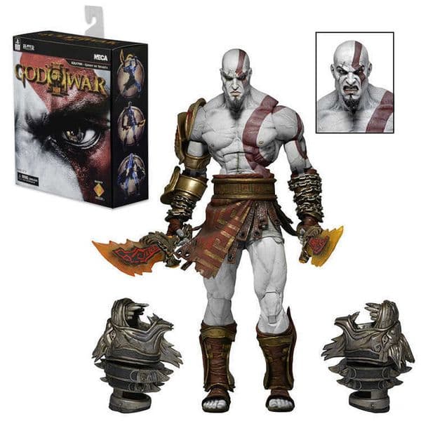 NECA God of War 3 Ultimate Kratos Boxed Deluxe Edition hand model L260529