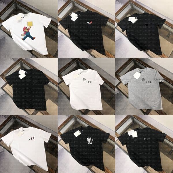 Tees Tshirt Summer fashion Mens Womens Designers T Shirts Sleeve Tops Letter Cotton Tshirts Clothing Short Sleeve High Quality Clothes