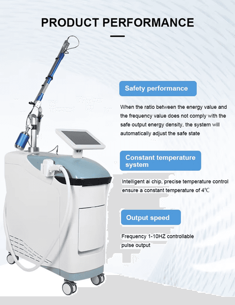 2 In 1 Picosecond Q switch tattoo removal laser hair removal pico laser carbon peeling 808nm diode laser permanent epilator skin rejuvenation face lifting device