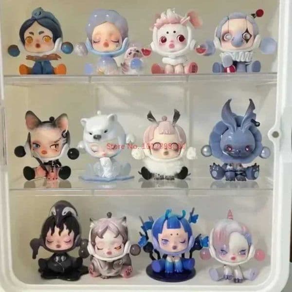 Blind box Hot Skullpanda The Mare Of Animals Series Box Figures Toys Mystery Desktop Decoration Kawaii Model Doll Ornaments Gift