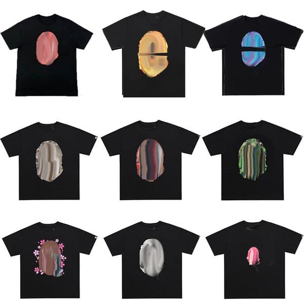 Mens T Shirts sporty Womens Tees Trends Designer Cotton Short Sleeves Sharks Tshirts Clothing Street Shorts Sleeves
