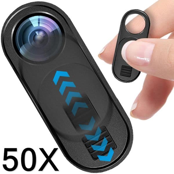 Mini Lens Cover for Tesla Model 3/Y Mobile Phone Laptop Slide To Close/Open Webcam Blocker in Car Camera Privacy Protector Cover
