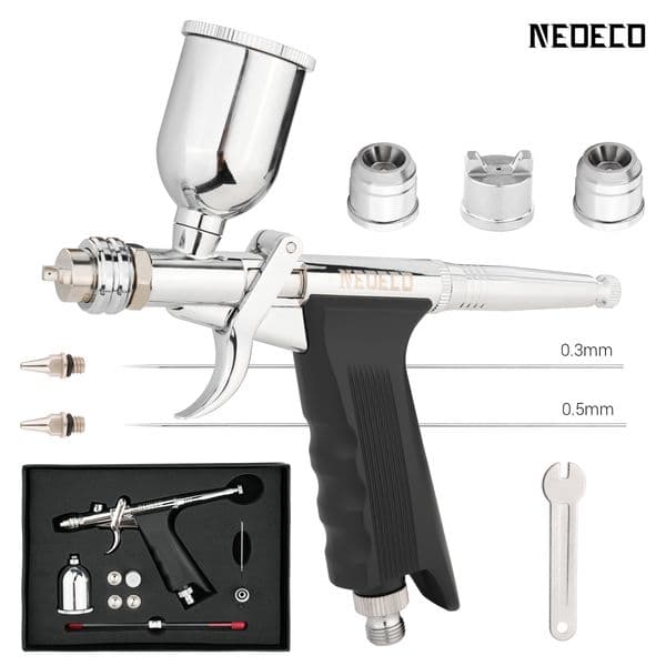 216 type gun butterfly shaped circular spray paint pen leather coloring repair car furniture spraying 0.5/0.8