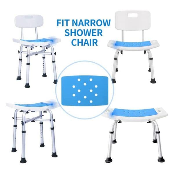 1/2/4PCS Non-slip Elderly Folding Bath Chair Cushion Bathroom And Shower Chair Elderly Bath Tub Shower Chair Stool Bench Seat