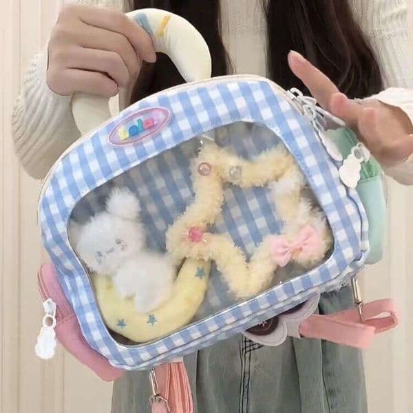 Ins Mini Bar Girl Travel Cute Pain Bag College Student Backpack
