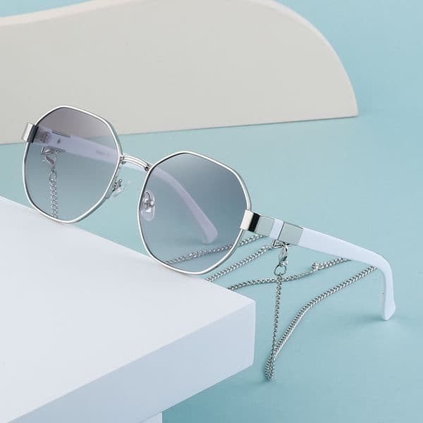 Ddmytiger Ddmytiger New Fashion Chain Anti Drop Strap Box Women S Sunglasses
