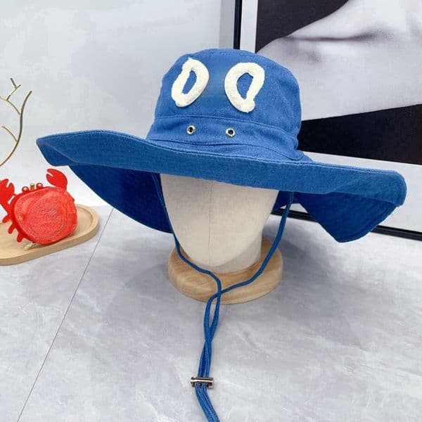 Large brimmed hat Bucket Hat for Men Women Wide Brim travel Cap Sun Prevent Outdoor Beh Canvas Bucket Hat cessories Hundred Versatile L260523