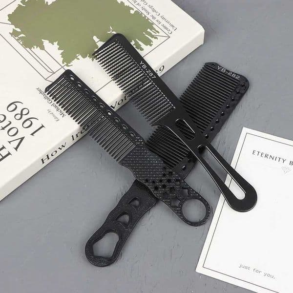 Professional Hair Cutting Comb Carbon Comb Salon Barber Styling Tool New W250115