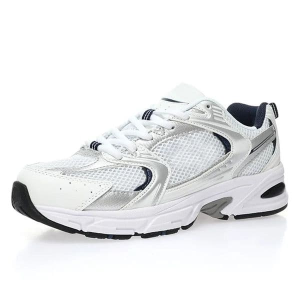 Retro Mesh White Silver Navy Sneakers MR530SG For Men and Women Casual Running Shoes Sea Salt Moonbeam Size 36-45 US Warehouse Fast Delivery With Box