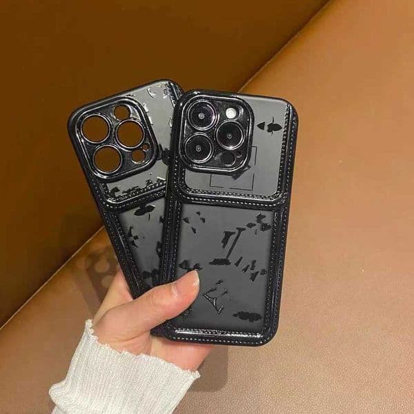 Designer Phone Case for IPhone 16 15 14 Pro Max 13 12 11 14 plus The same black silicone phone case as the