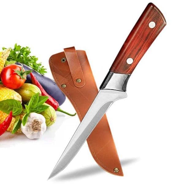 Chef Knife Boning Knives Japanese Kitchen Knife Fruit Meat Cleaver Butcher Professional Barbecue Knife Plastic Kitchen KnivesXJ250117