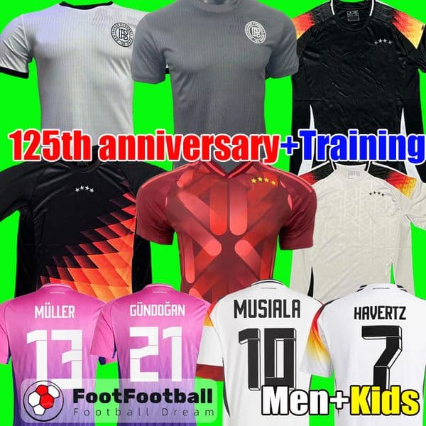 125th anniversary 2025 GERMANY Soccer jerseys FULLKRUG HUMMELS KROOS GNABRY WERNER DRAXLER REUS MULLER GOTZE football shirt Men kids kit unifrom