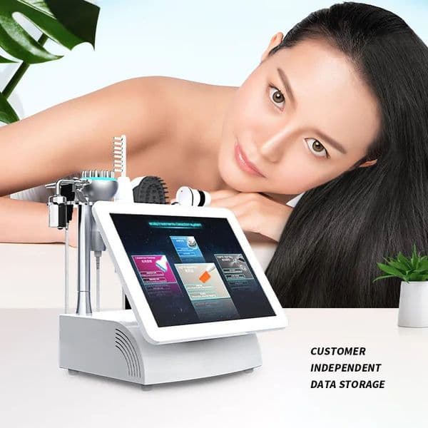 2025 Physical Scalp Therapy Machine 200x Scalp Analyser System Hair Growth Scalp Massage Nano Spray Gun device