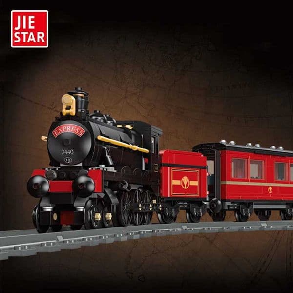 789PCS GWR Steam Train Building Block Model Creative Desktop Decoration Toy Suitable For Christmas Gifts For Boys And Girls W250115