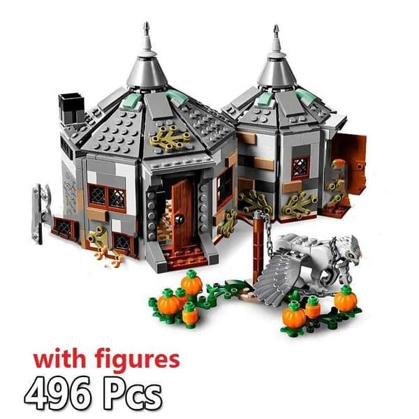 2026 perfume New 520Pcs Magical World Of cologne Wizards Hagrid Hut Buckbeak Rescue Harris House 11343 Building Blocks Toys Compatible With