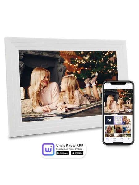 10.1-inch WiFi digital photo frame cloud digital photo frame 1280 * 800 TFT touch screen 32GB storage Share photos through application M250120