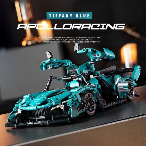 Technical Building Block V12 1280 Pcs Super Racing RC Car Blocks Brick Motor Power Drive Radio Vehicles Puzzle Toys For Kid Boys Z250122