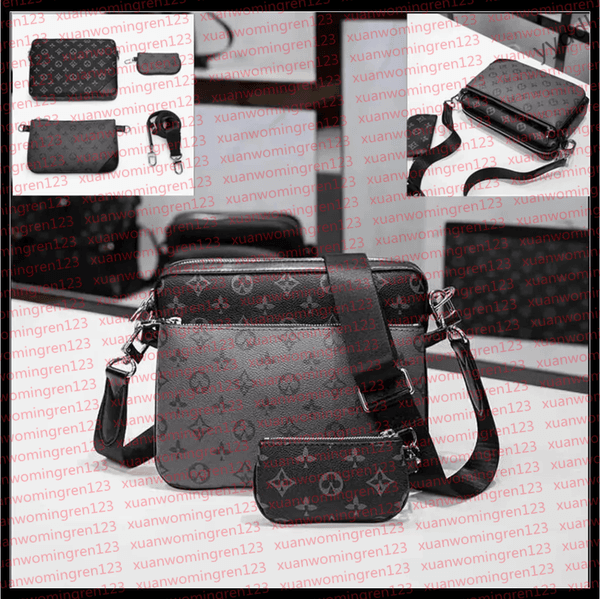 New Mens Outdoor Body Designer Crossbody Grade s Shoulder Bags Top Quality Fashion Womens Double Letter Messenger Cross body purse