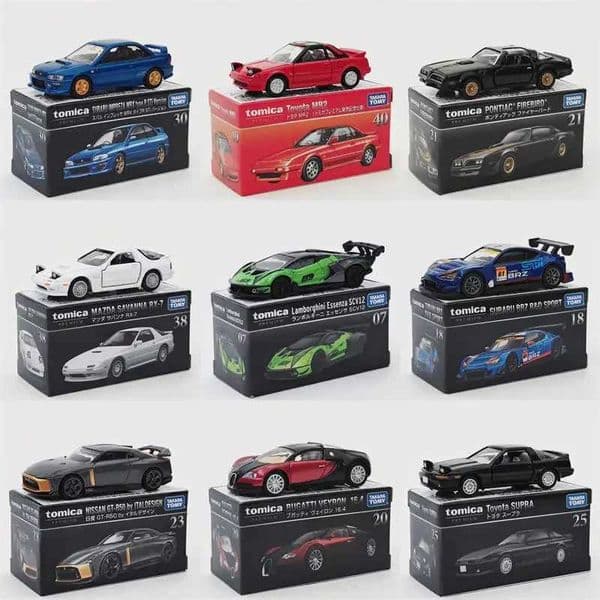 TAKARA TOMY Tomica Premium Simulated Nissan Lamborghini Diecast Automotive Model Ornaments Cas Toys Gift Decorations X250125