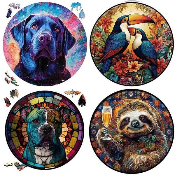Wooden Puzzle Educational Gift For Family Interactive Games 3D Jigsaw Puzzle For Children Wooden Toy Puzzles Perfect Birthday Gift W250117