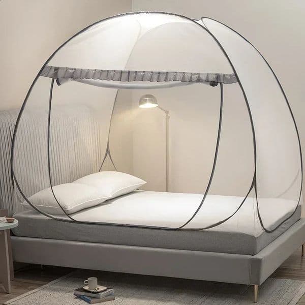 Mosquito Net Support Pole Set Dormitory Single Person 1.5 Meter Bed No Installation Comfortable Single Person Folding Yurt 250115BJ