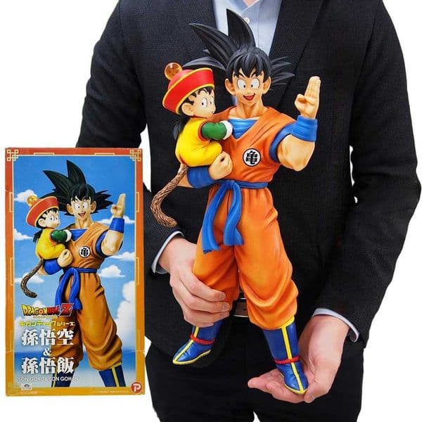 2026 New 30Cm Anime Dragon Ball Z Gohan Goku Father And Son Gigantic Series Model Toy Gift Collection Action Figure PVC Free Shipping 1