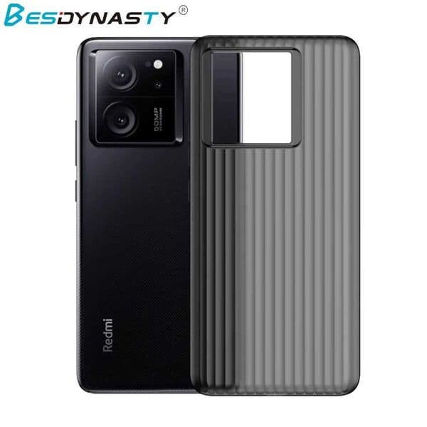 Luxury Slim 0.5MM Matte uneven Phone Case For Mi 13T Pro Redmi K60 Ultra Cover Corrugated Clear Hard PP Back Cover Funda Z250122