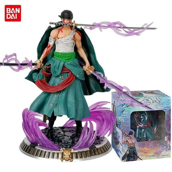 2026 New 21Cm One Piece Anime Bath Blood Roronoa Zoro PVC Model Action Figure Collection Exquisite Birthday Christmas Gifts Toys