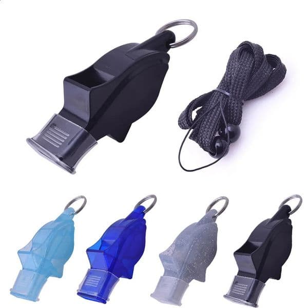 Professional Whistle Soccer Basketball Referee outdoor Sport High quality Sports Like Big Sound Seedless Plastic y250107