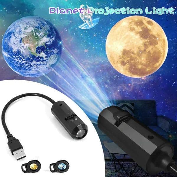 Newest Mini USB Moon Light Projector Led Globe Star Galaxy Lamp Night Lighting for Home Atmosphere Lighting Room Decor Wall Gift X250128