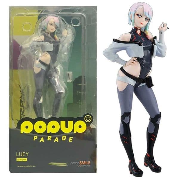 2026 New 22Cm Game Cyberpunk Edgerunners Lucy Standing Anime Model Toy Gift Collection Aciton Figure PVC Toys