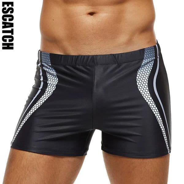ESCATCH Summer Swimming Shorts Men High Quality Removed Pad Swim Trunks Man Surfing Traje De Hombre Short Multicolor 250121